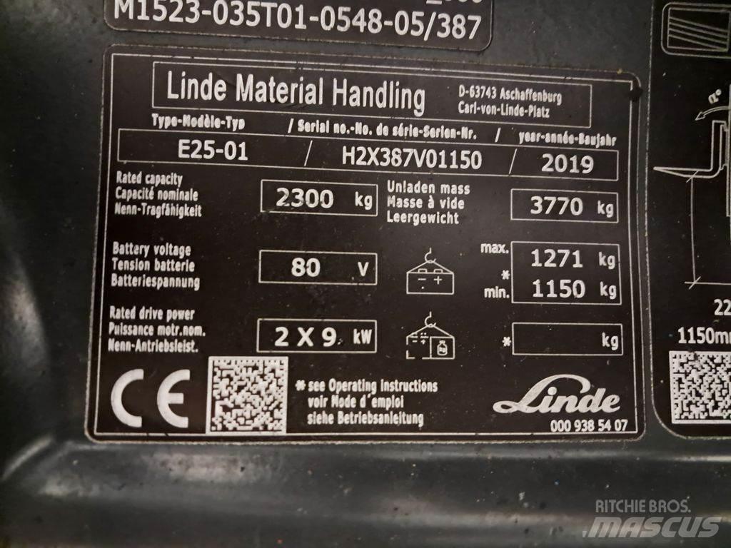 Linde E25-01 Elektriske trucker