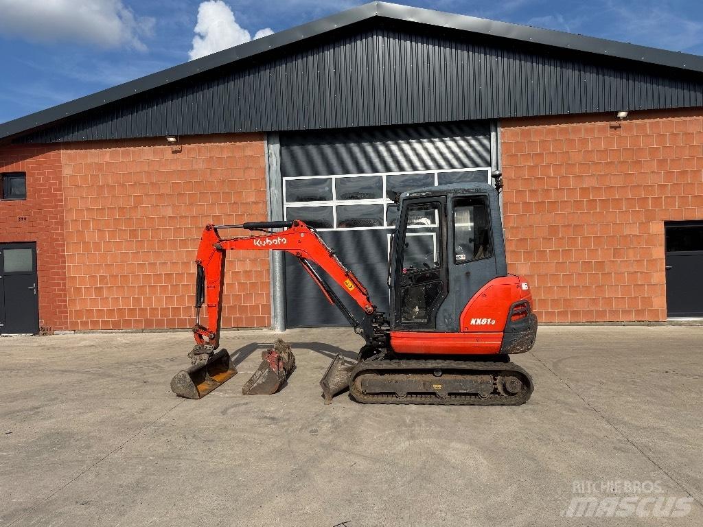 Kubota KX 61-3 Minigravere <7t