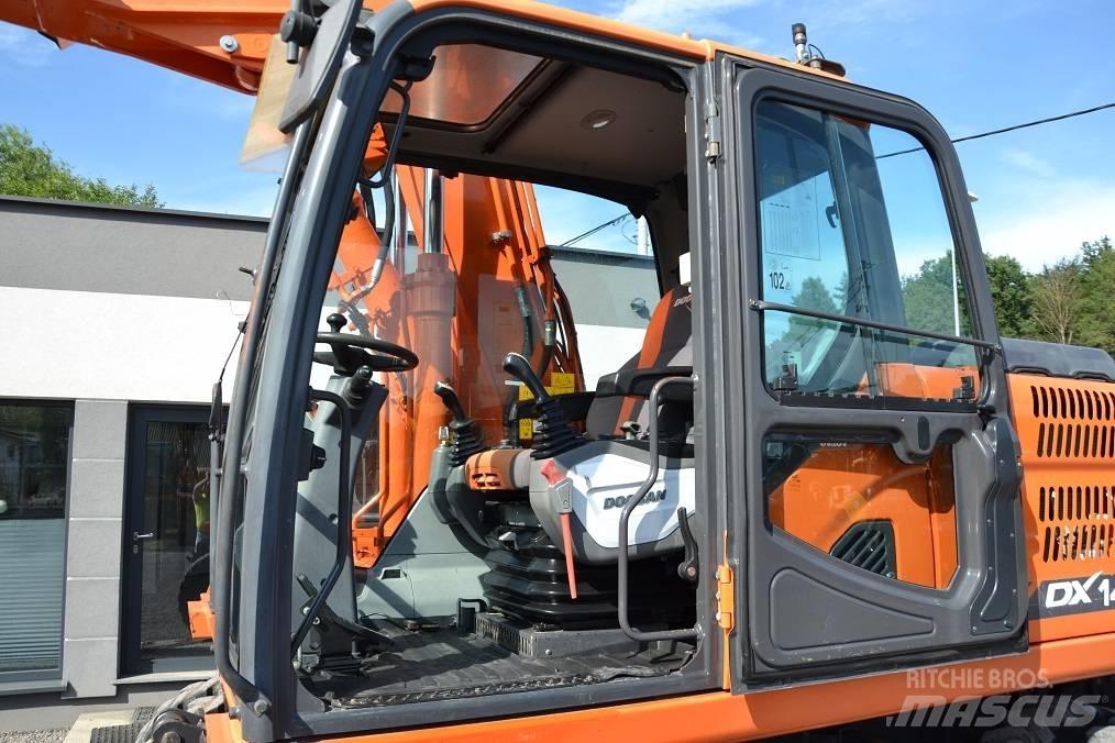 Doosan DX 140 W Hjulgravere
