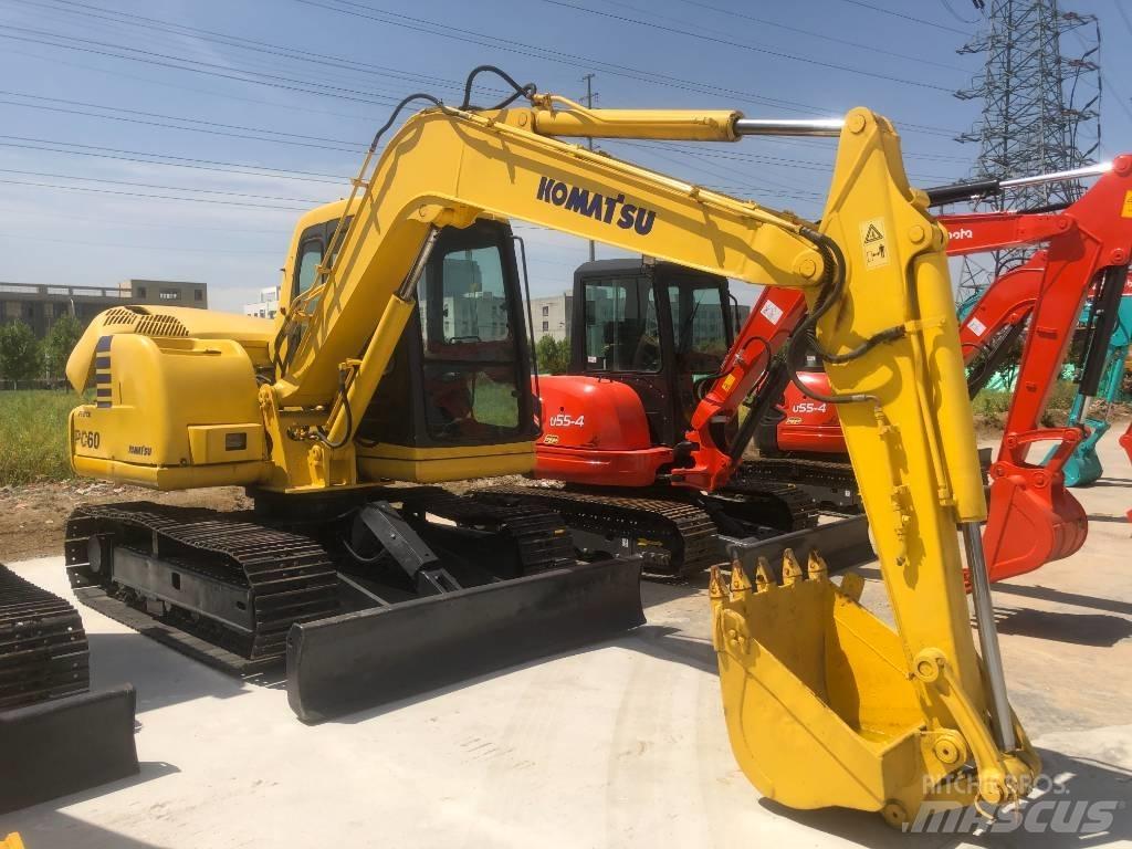 Komatsu PC 60 Beltegraver