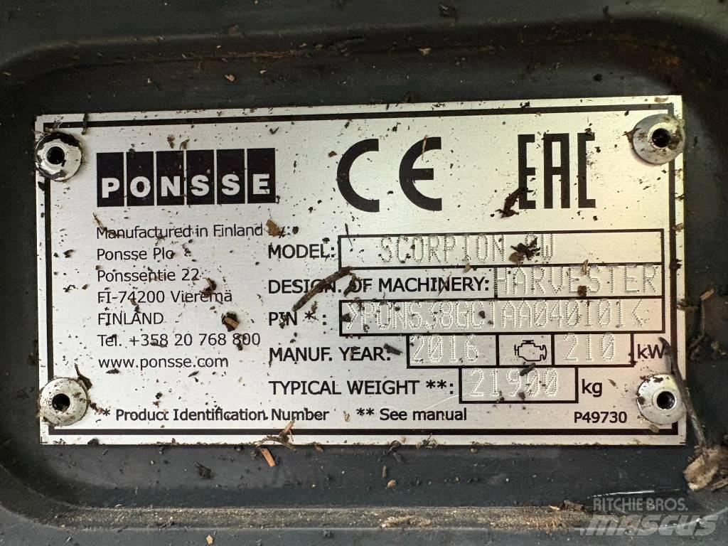 Ponsse Scorpion Hogstmaskiner