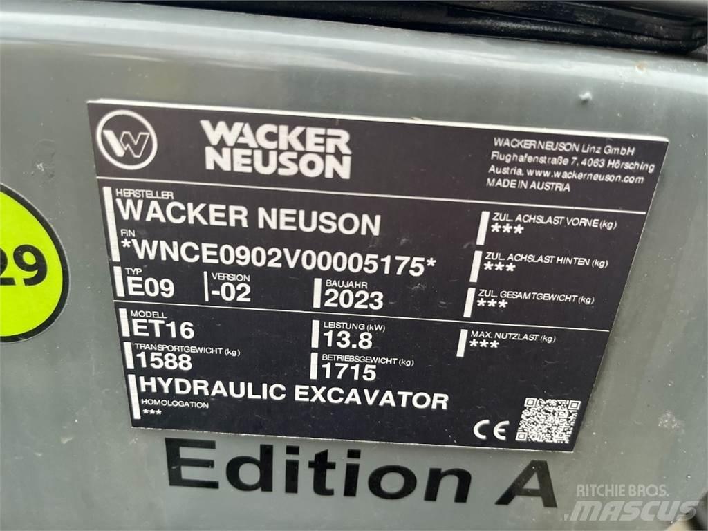 Wacker ET 16 Minigravere <7t