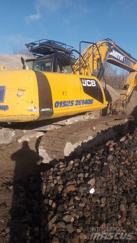 JCB JS 220 LC Beltegraver