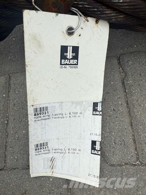 Bauer 2x lina Borutstyr tilbehør og deler