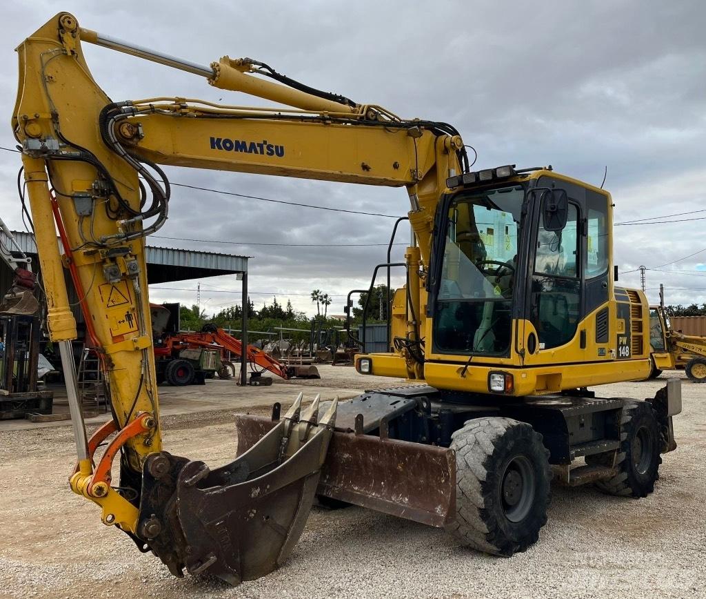 Komatsu PW148-8 Hjulgravere
