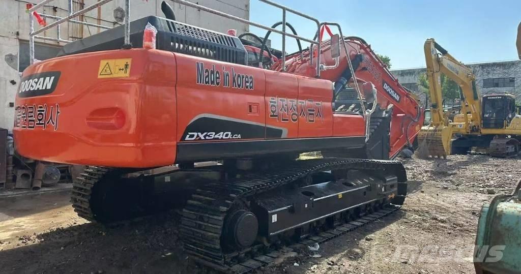 Doosan DX340 Beltegraver