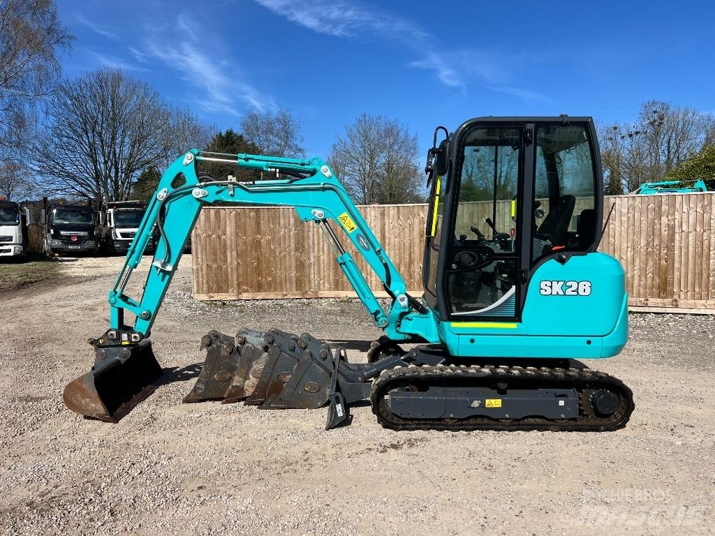 Kobelco SK 26 1E Minigravere <7t