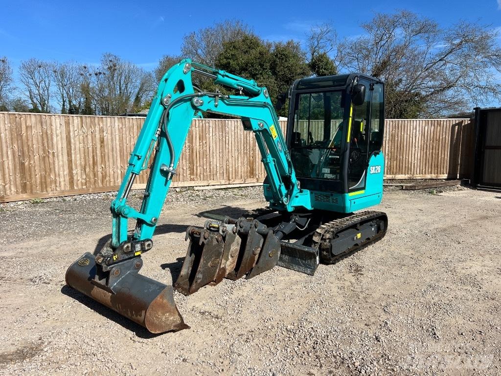 Kobelco SK 26 1E Minigravere <7t