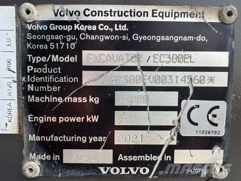 Volvo EC 380 EL Beltegraver