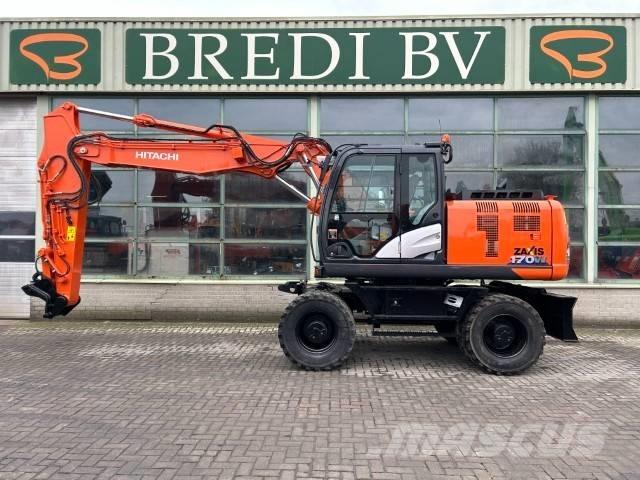 Hitachi ZX 170 W-6 Hjulgravere