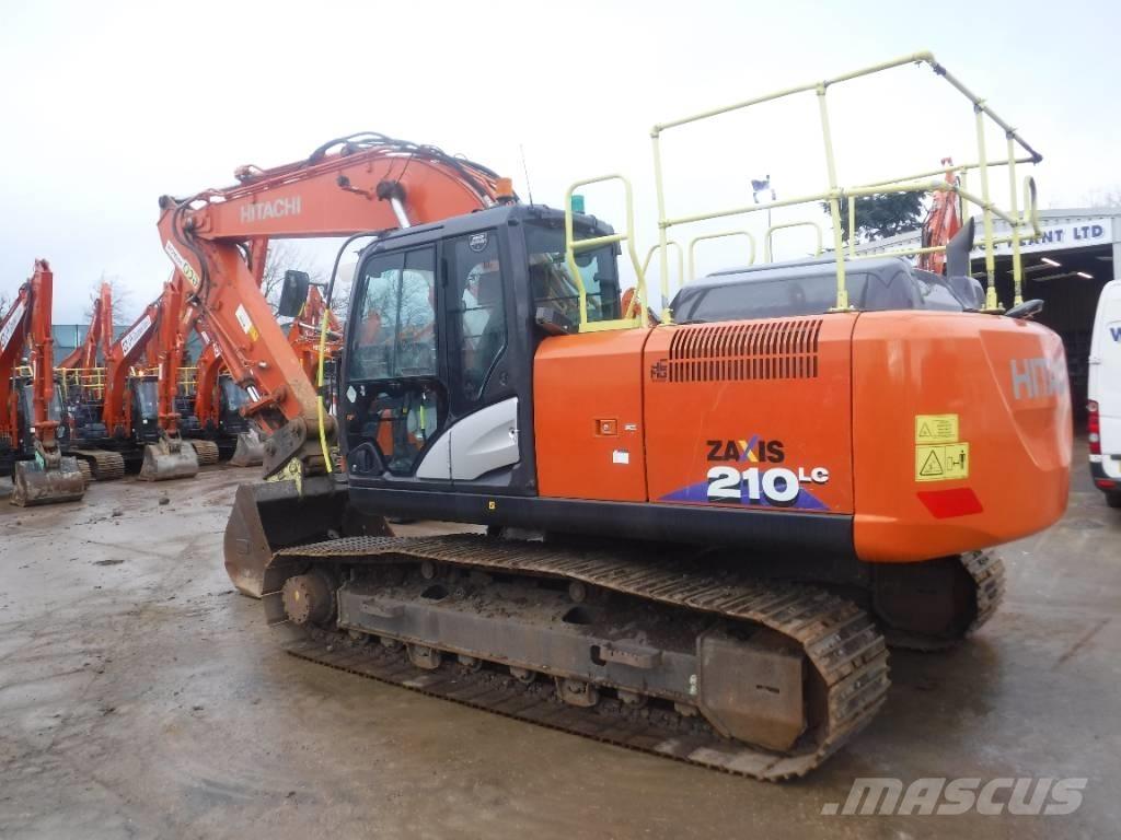 Hitachi ZX 210 LC-6 Beltegraver