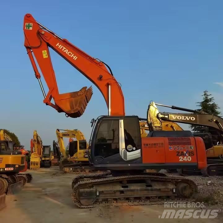 Hitachi ZX240 Beltegraver