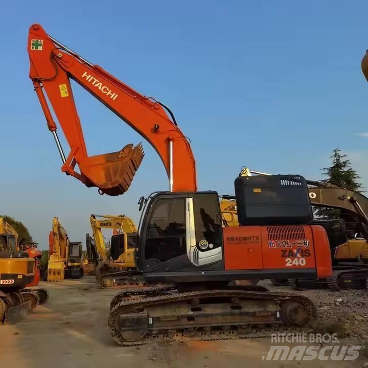 Hitachi ZX240 Beltegraver