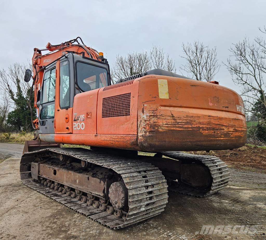 Hitachi ZX 200 LC Beltegraver