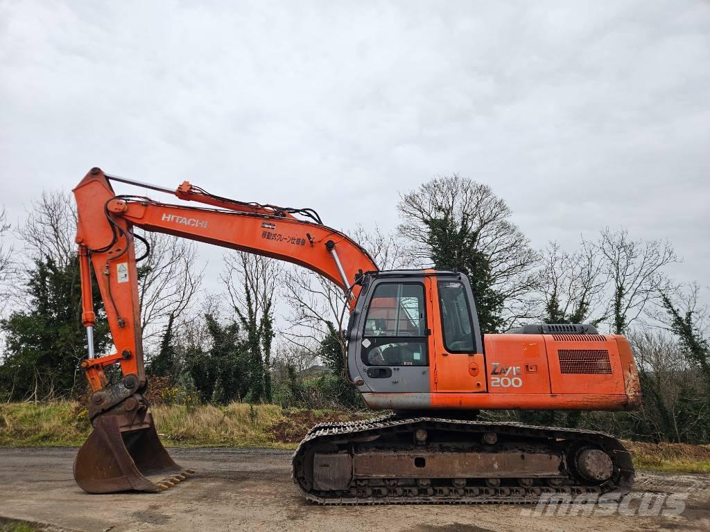 Hitachi ZX 200 LC Beltegraver