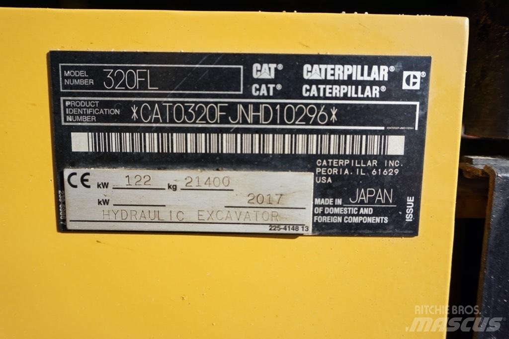 CAT 320 FL Beltegraver