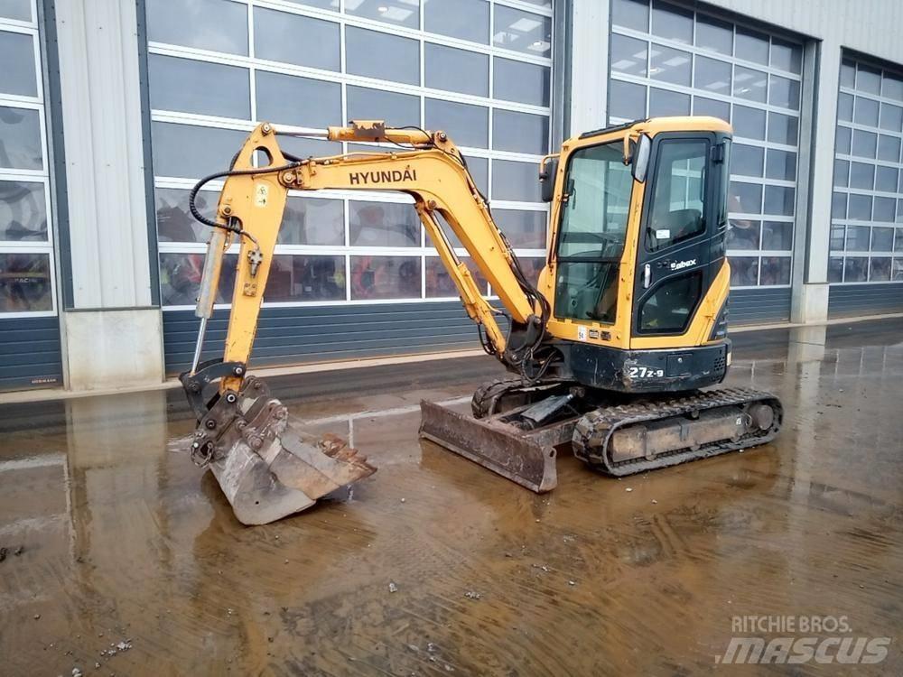 Hyundai Robex 27Z-9 Minigravere <7t