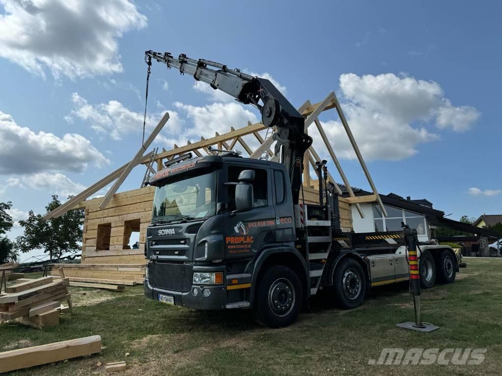 Scania P 460 Kabelløft lastebiler