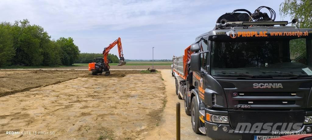 Scania P 460 Kabelløft lastebiler