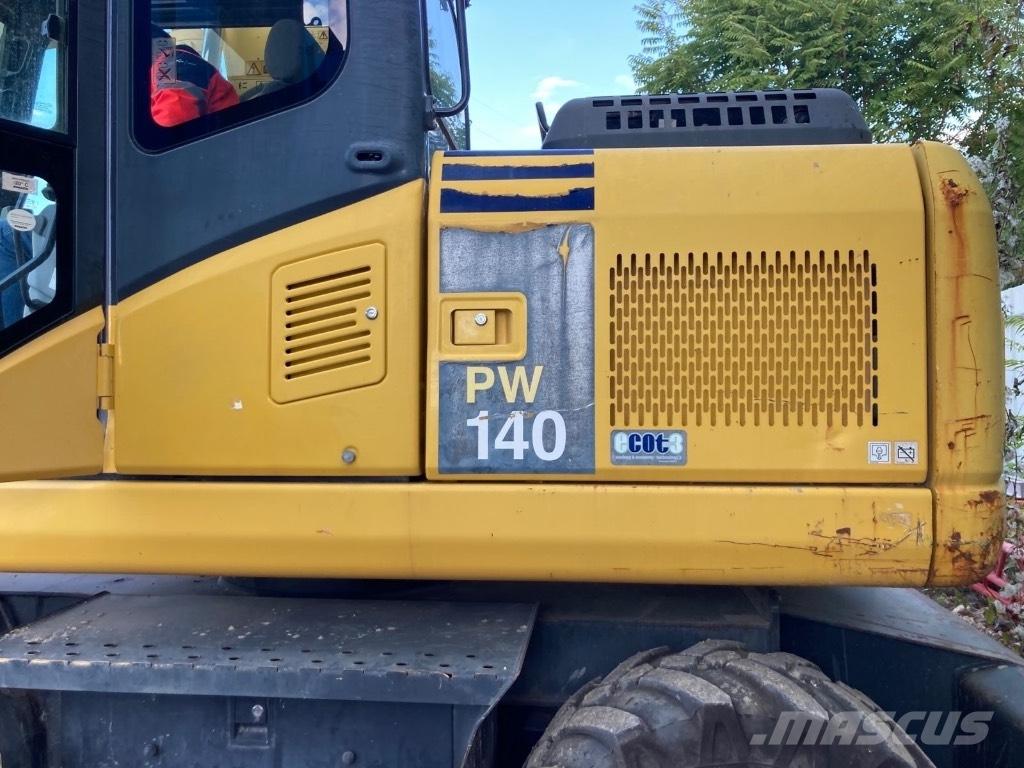 Komatsu PW 140-7 Hjulgravere
