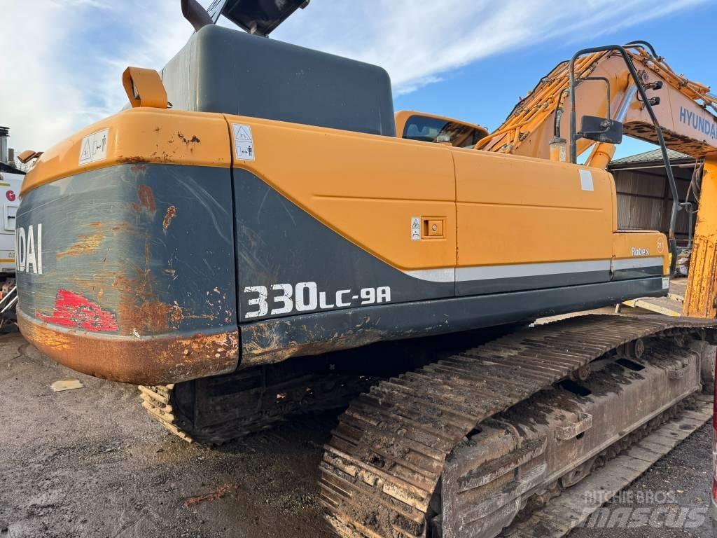 Hyundai R330 Beltegraver