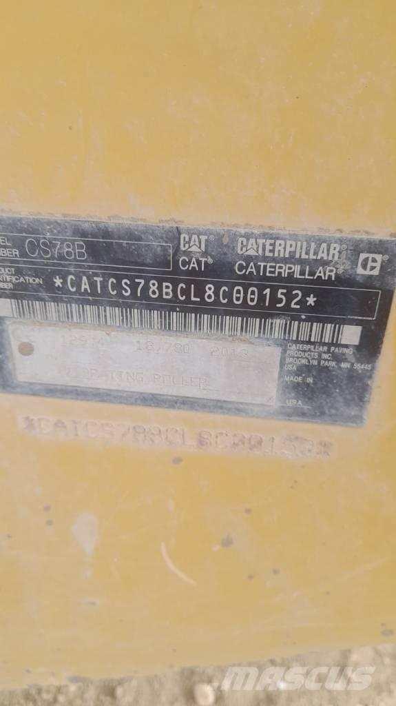 CAT CS 78 B Valsetog