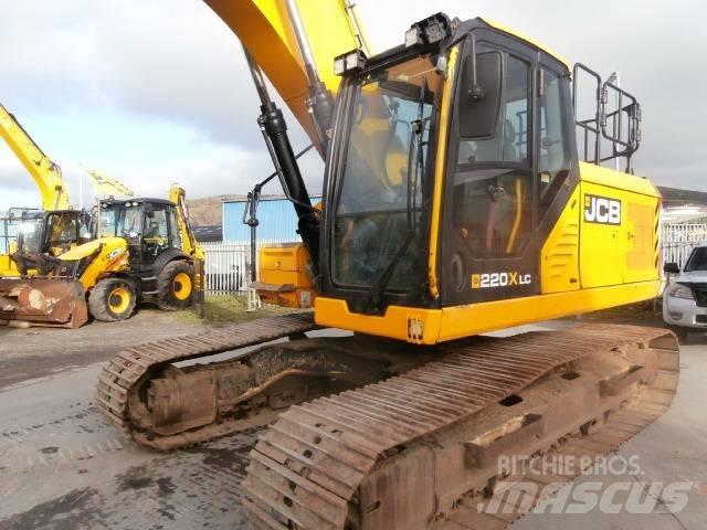 JCB 220X LC Beltegraver
