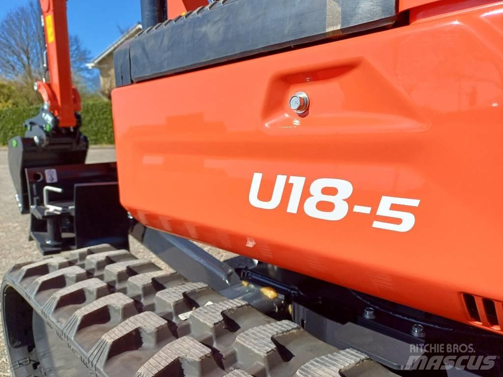 Kubota U18-5 Minigravere <7t