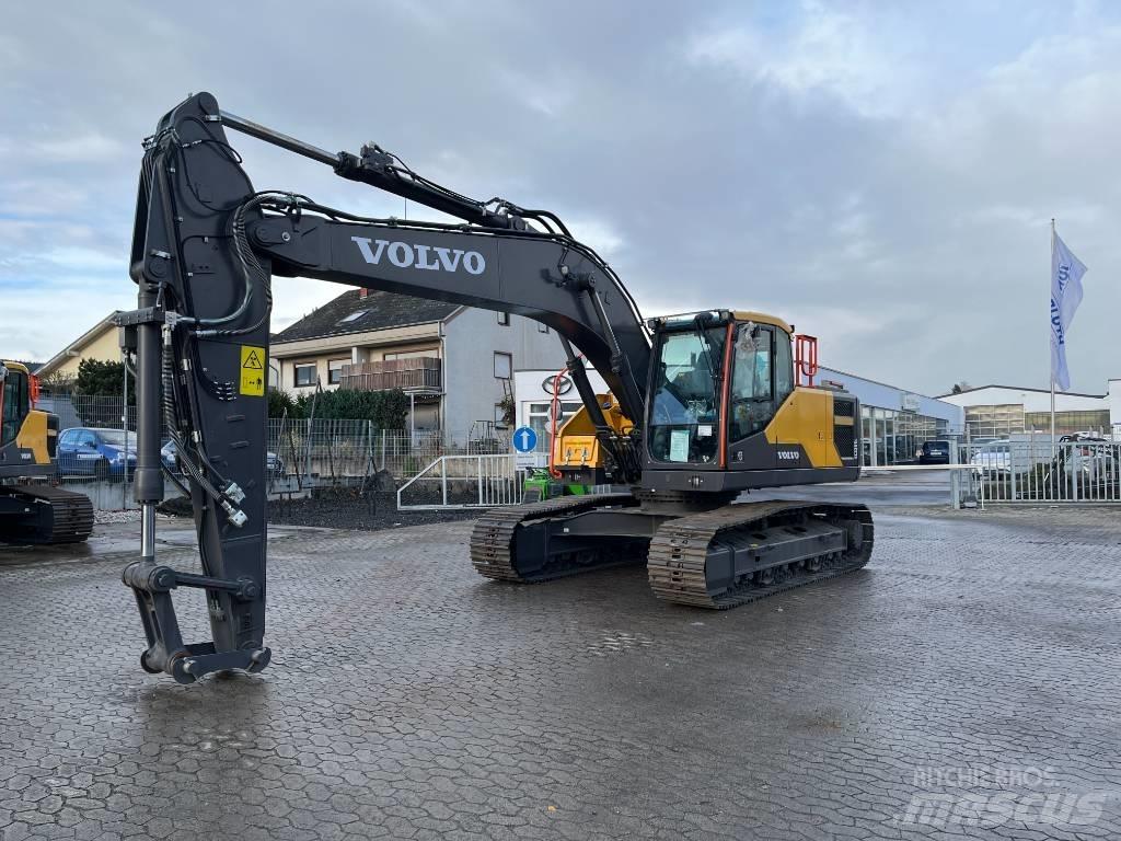 Volvo EC220EL Beltegraver