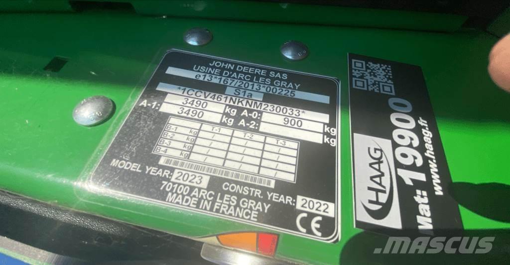John Deere V461M Rundballepresser