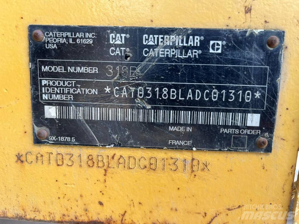 CAT 318 B L Beltegraver