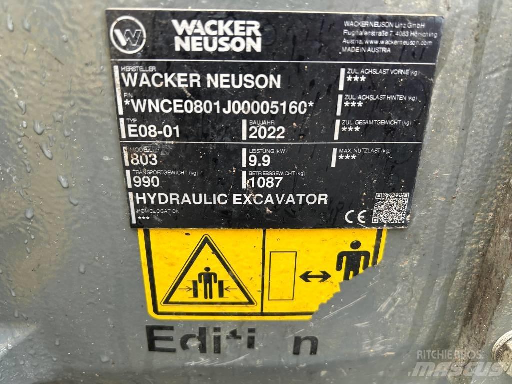 Wacker Neuson 803 Beltegraver