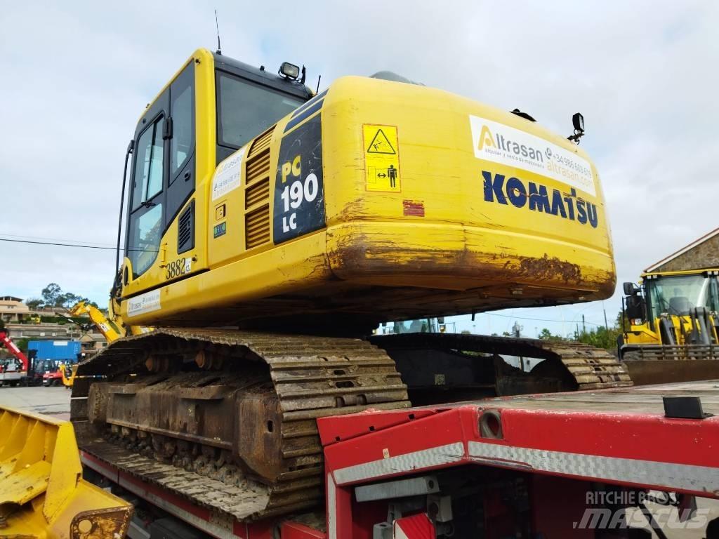 Komatsu PC190LC-8 Beltegraver