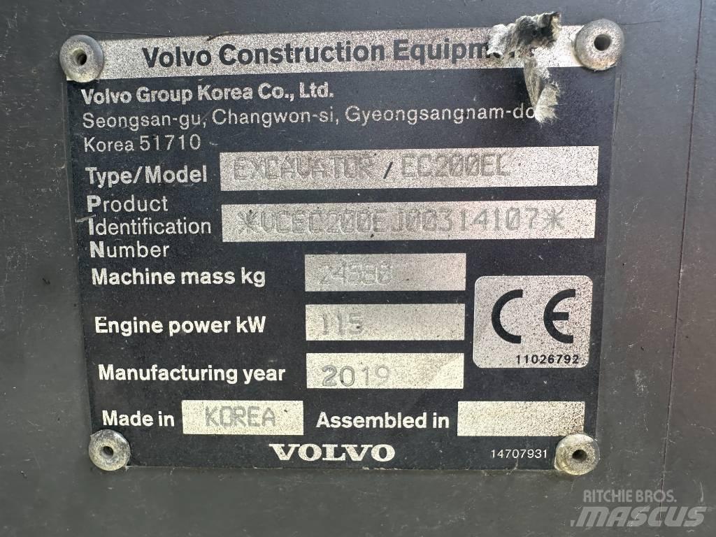 Volvo EC 200 EL Beltegraver