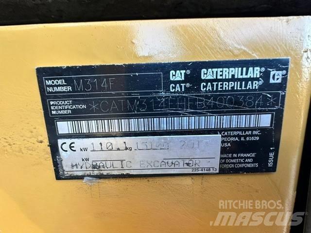 CAT M 314 F Hjulgravere