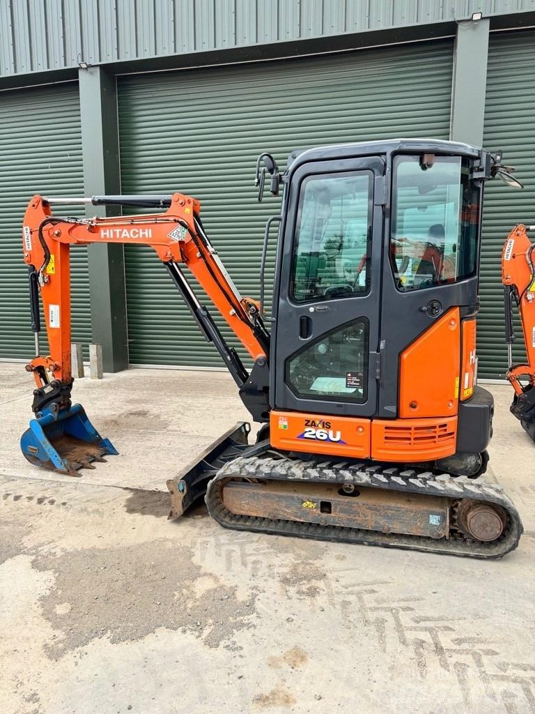 Hitachi ZX 26 U-6 CR Minigravere <7t