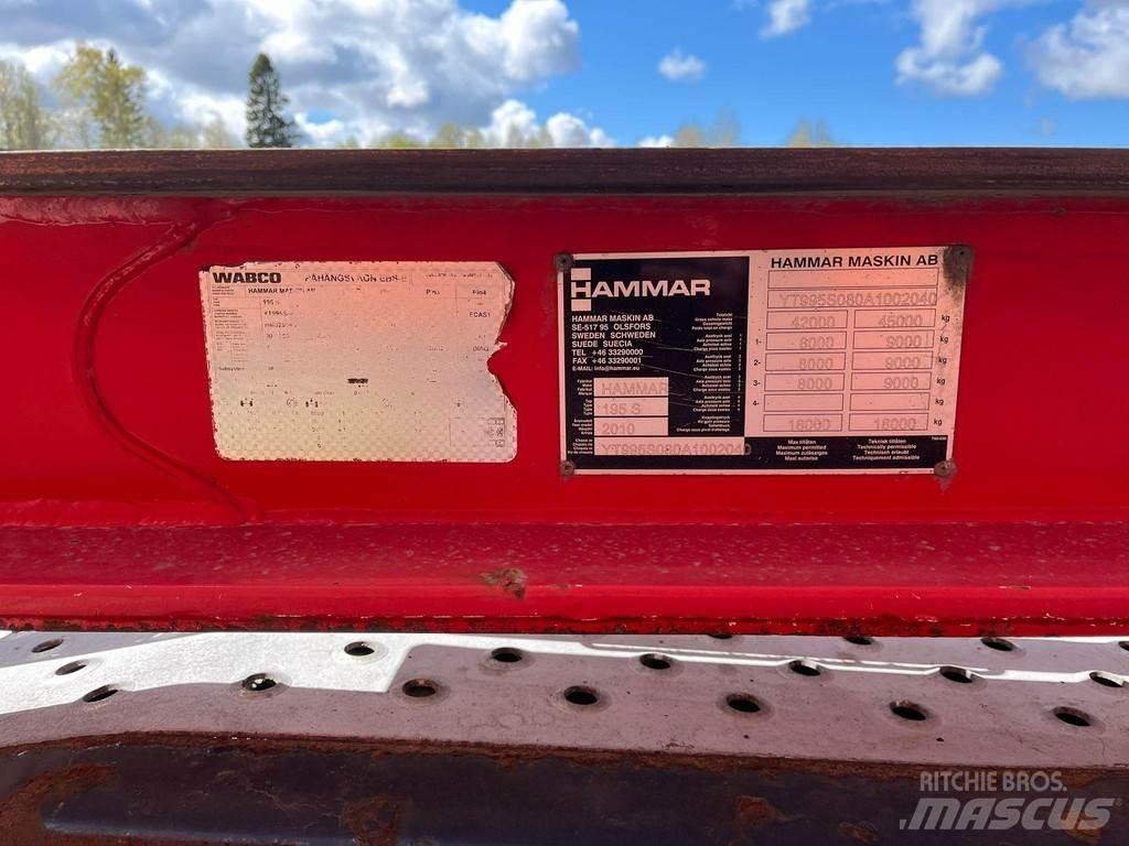 Hammar 195 S Containerchassis Semitrailere