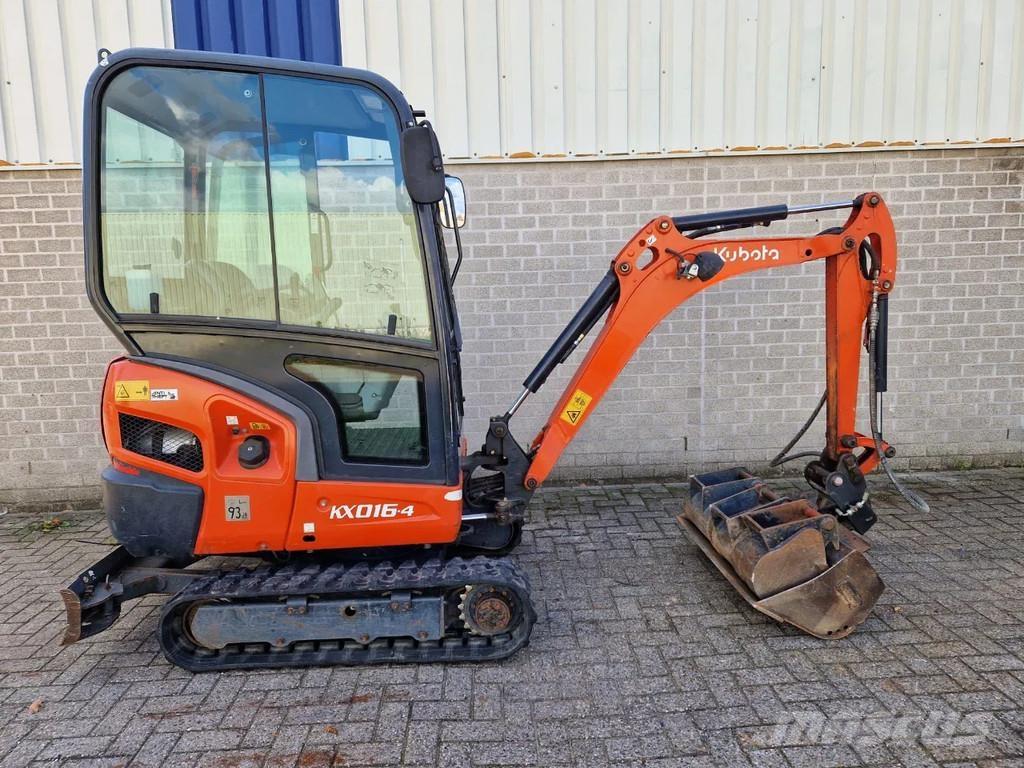 Kubota KX016-4 Minigravere <7t