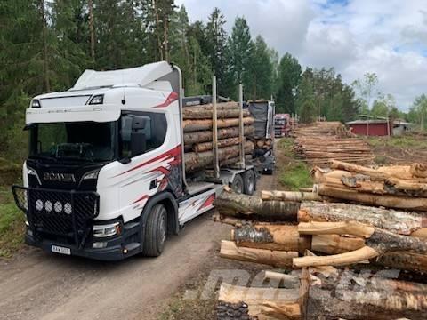 Scania R580B6X4NB Tømmerbiler