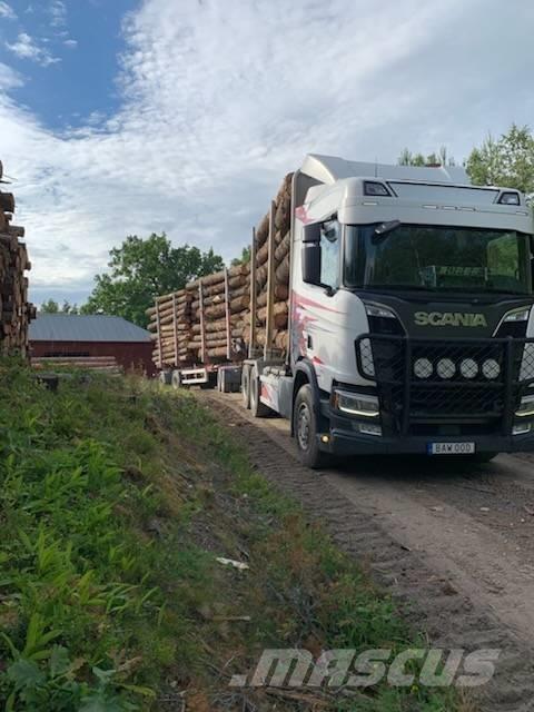 Scania R580B6X4NB Tømmerbiler