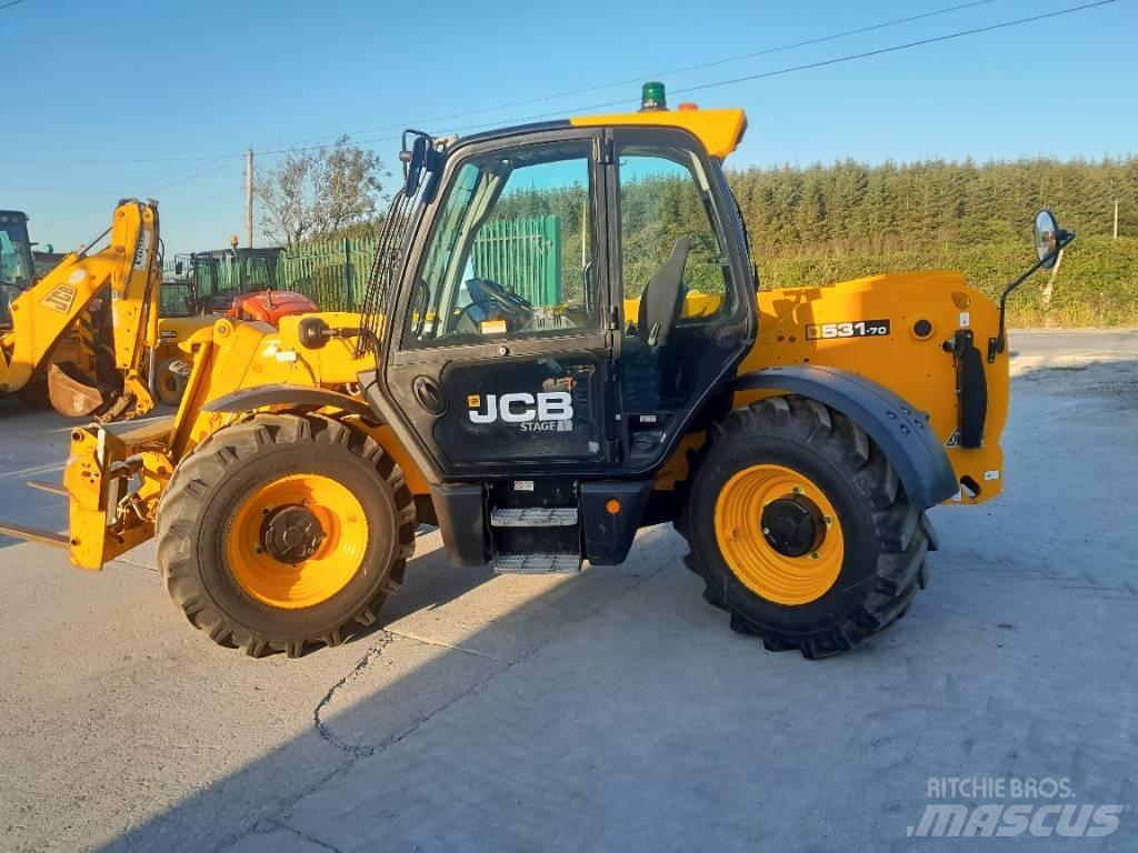 JCB 531-70 Teleskoplastere for Landbruk
