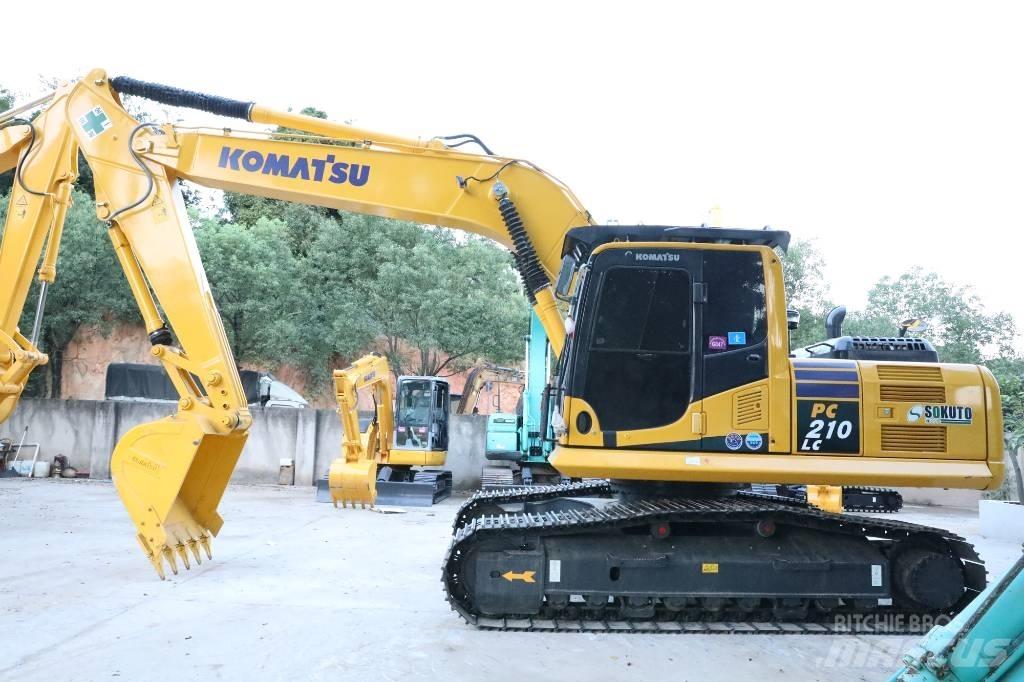 Komatsu PC 210 LC-8 Beltegraver