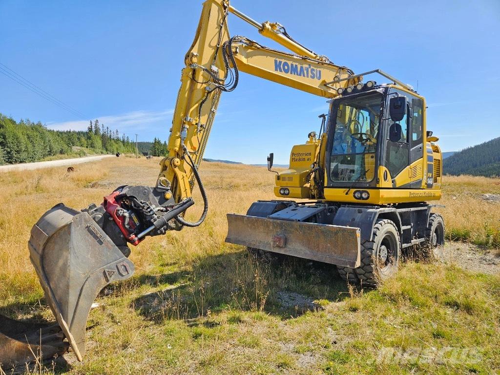 Komatsu PW 148-11 Hjulgravere