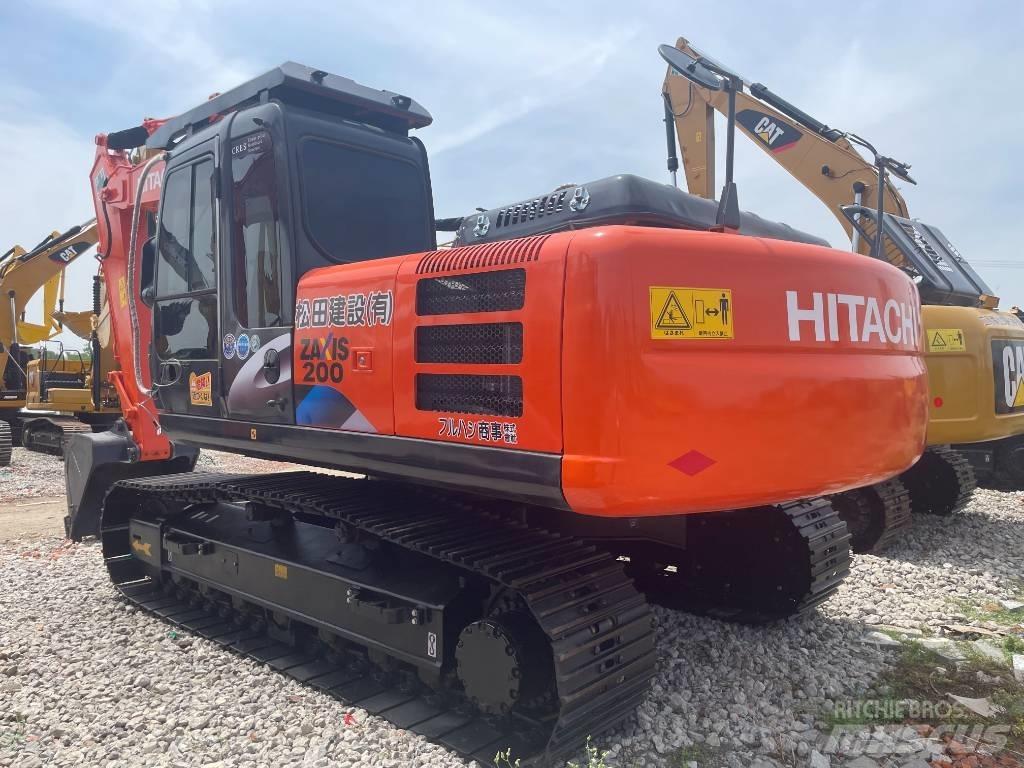Hitachi ZX 200 Beltegraver