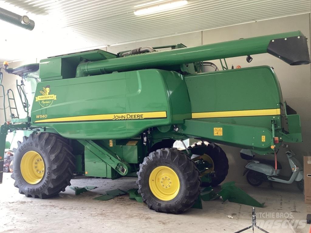 John Deere W540+618R Skurtreskere