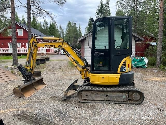 Komatsu PC26MR-3 Minigravere <7t