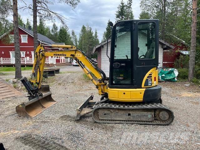 Komatsu PC26MR-3 Minigravere <7t