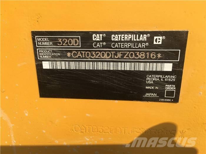 CAT 320 D Beltegraver