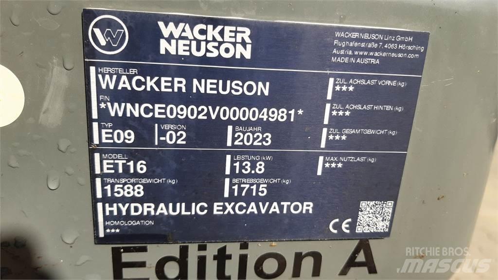 Wacker Neuson ET16 Beltegraver