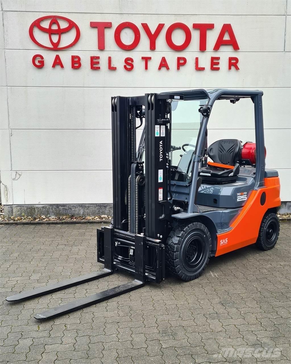 Toyota 02-8FGF25 Propan trucker
